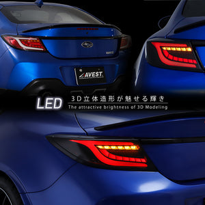 AVEST FULL LED TAIL LIGHT SMOKE FOR TOYOTA GR86 ZD8 SUBARU BRZ ZD8 TO2003-J-SBCAR