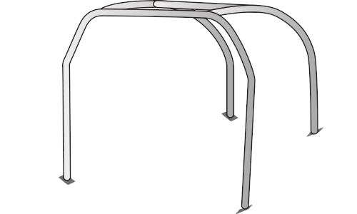 OKUYAMA DASH ROLL CAGE STEEL 5P  For SUZUKI JIMNY JB23W 705-610-0