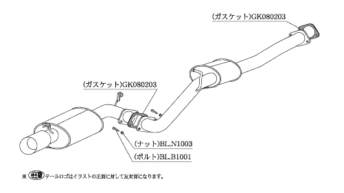 KAKIMOTO RACING EXHAUST KAKIMOTO.R FOR TOYOTA SUPRA MA70 JZA70 GA70  TS315