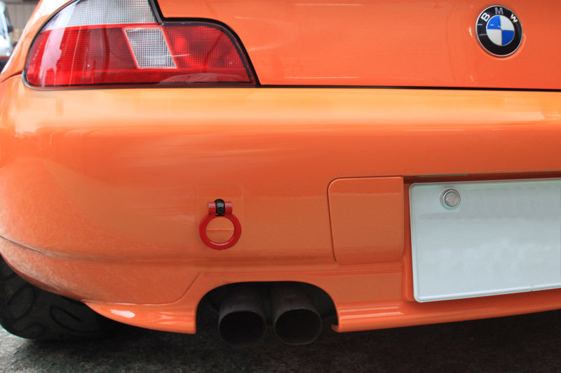 OKUYAMA FLIP-UP TOWING HOOK REAR RED For BMW Z3 ROADSTER 301-069-0