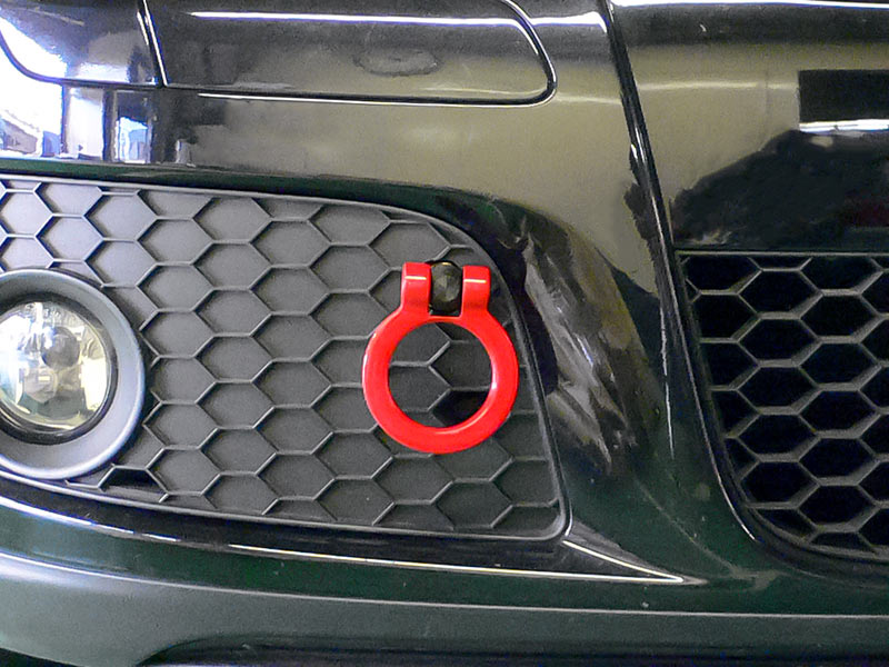 OKUYAMA TOWING HOOK FRONT RED For VOLKSWAGEN GOLF V GTI 1KAXX 301-033-0