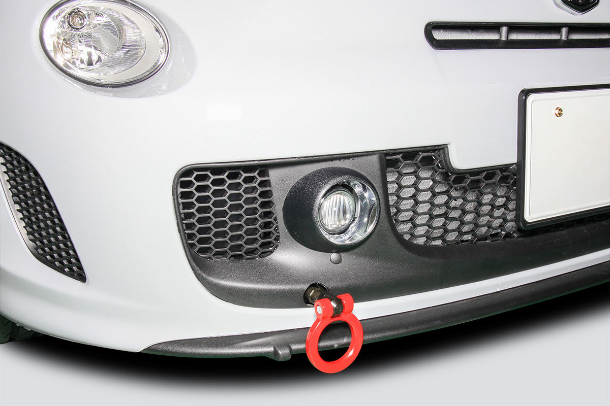 OKUYAMA TOWING HOOK FRONT RED For FIAT ABARTH 500 31212 31214 312141 301-050-0