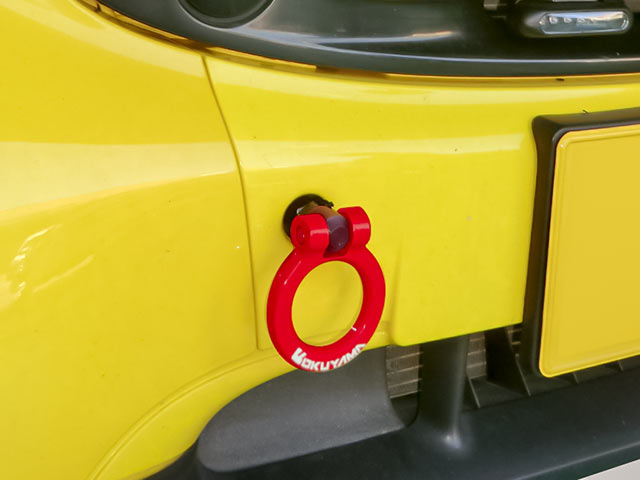 OKUYAMA FLIP-UP TOWING HOOK SILVER For SMART K MC01K 451333 301-087-2