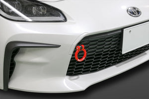 OKUYAMA FLIP-UP TOWING HOOK FRONT OR REAR RED For TOYOTA 86 ZN8 301-112-0-RD