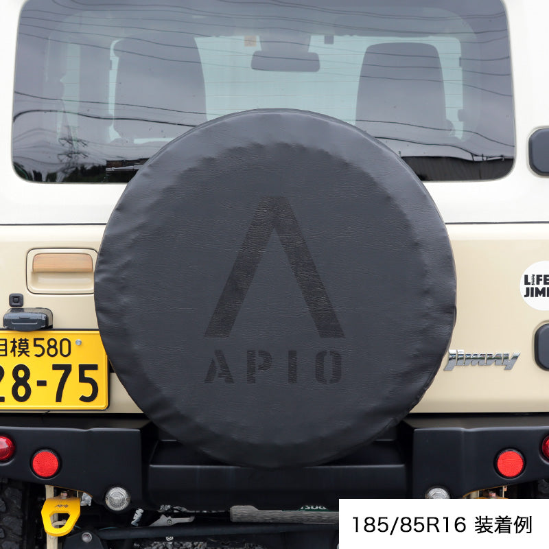 APIO SPARE TIRE COVER A MARK 175/80R16 FOR SUZUKI JIMNY JB64W JB74W 3013-S6