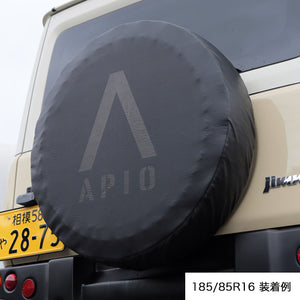 APIO SPARE TIRE COVER A MARK 175/80R16 FOR SUZUKI JIMNY JB64W JB74W 3013-S6