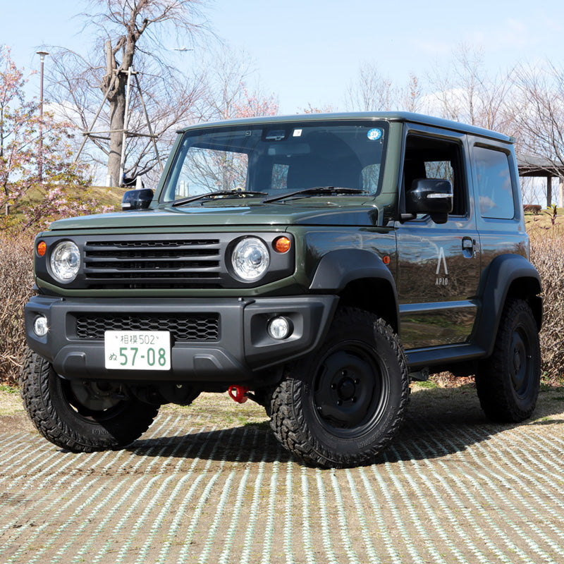 APIO FRONT LEFT TOW HOOK 9MM RED FOR SUZUKI JIMNY JB64 JB74 3070-34L