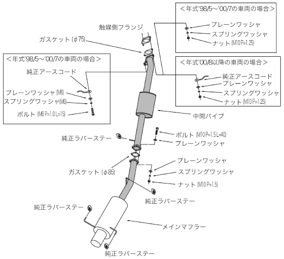 HKS Hi-Power 409 EXHAUST For NISSAN SKYLINE ER34 RB25DET 31006-AN015