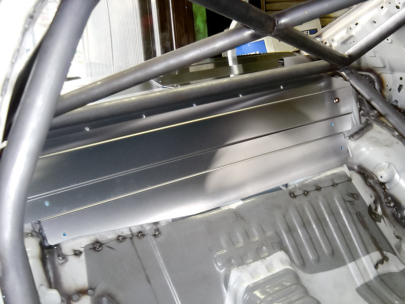 OKUYAMA REAR BULKHEAD ALU SILVER For NISSAN SILVIA S14 S15 322-114-0