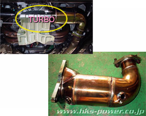 HKS METAL CATALYZER  For SUBARU LEGACY TOURING WAGON DBA-BR9 EJ255 33005-AF017