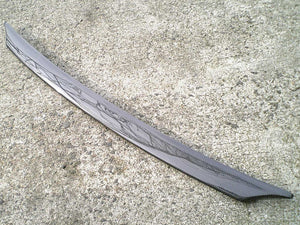 CAR SHOP F1 HOOD LIP TOP MOULDING TWILL WEAVE CARBON FOR NISSAN SKYLINE GT-R R32 CARSHOP-F1-00003