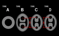 APEXI MUFFLER PARTS TYPE D  For NISSAN  199-A004