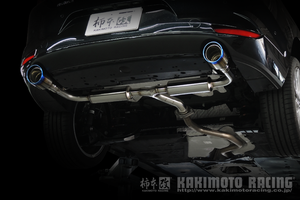 KAKIMOTO RACING CLASS KR TI TAIL EXHAUST FOR MAZDA3 SEDAN BP8P 1.8 Diesel Turbo [S8-DPTS], Z71343C