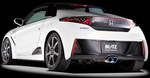 BLITZ NUR-SPEC VS EXHAUST  For HONDA S660 JW5 S07A 63165 - Black Hawk Japan
