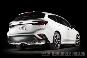 KAKIMOTO RACING CLASS KR SINGLE EXHAUST W CENTER PIPE FOR SUBARU LEVORG VNH VN5 B71361S