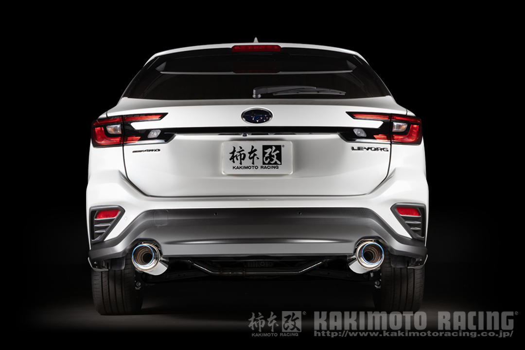 KAKIMOTO RACING REGU.06 & R DUAL EXHAUST W CENTER PIPE FOR SUBARU LEVORG VNH VN5 B22361W