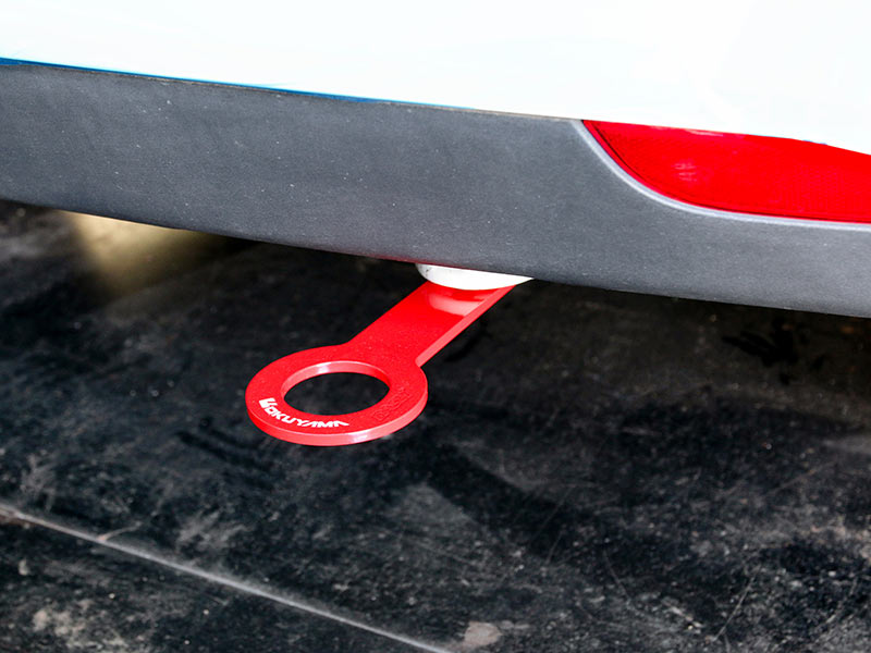 OKUYAMA TOWING HOOK REAR RED For AUDI A1 1.4TFSI 8XCAX 436-758-0