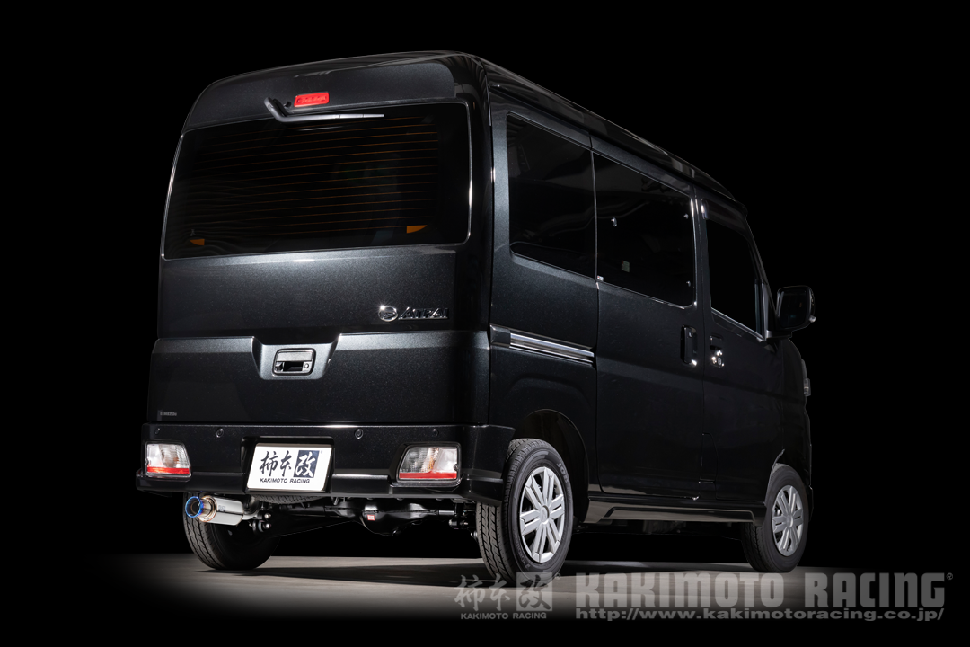 KAKIMOTO RACING GTBOX 06&S EXHAUST FOR DAIHATSU ATRE S700V S710V D44329 - Black Hawk Japan
