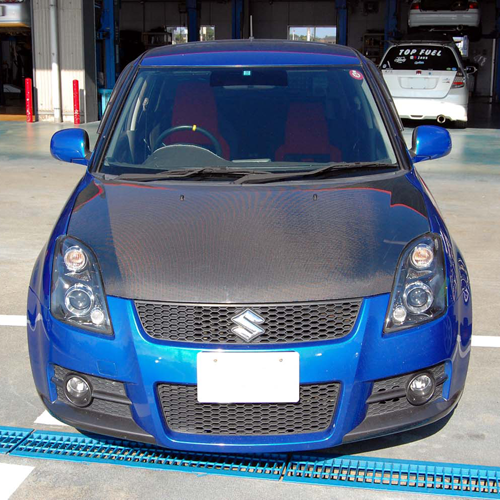 TOP FUEL CARBON BONNET FOR SUZUKI SWIFT SPORTS ZC11S 21S 31S