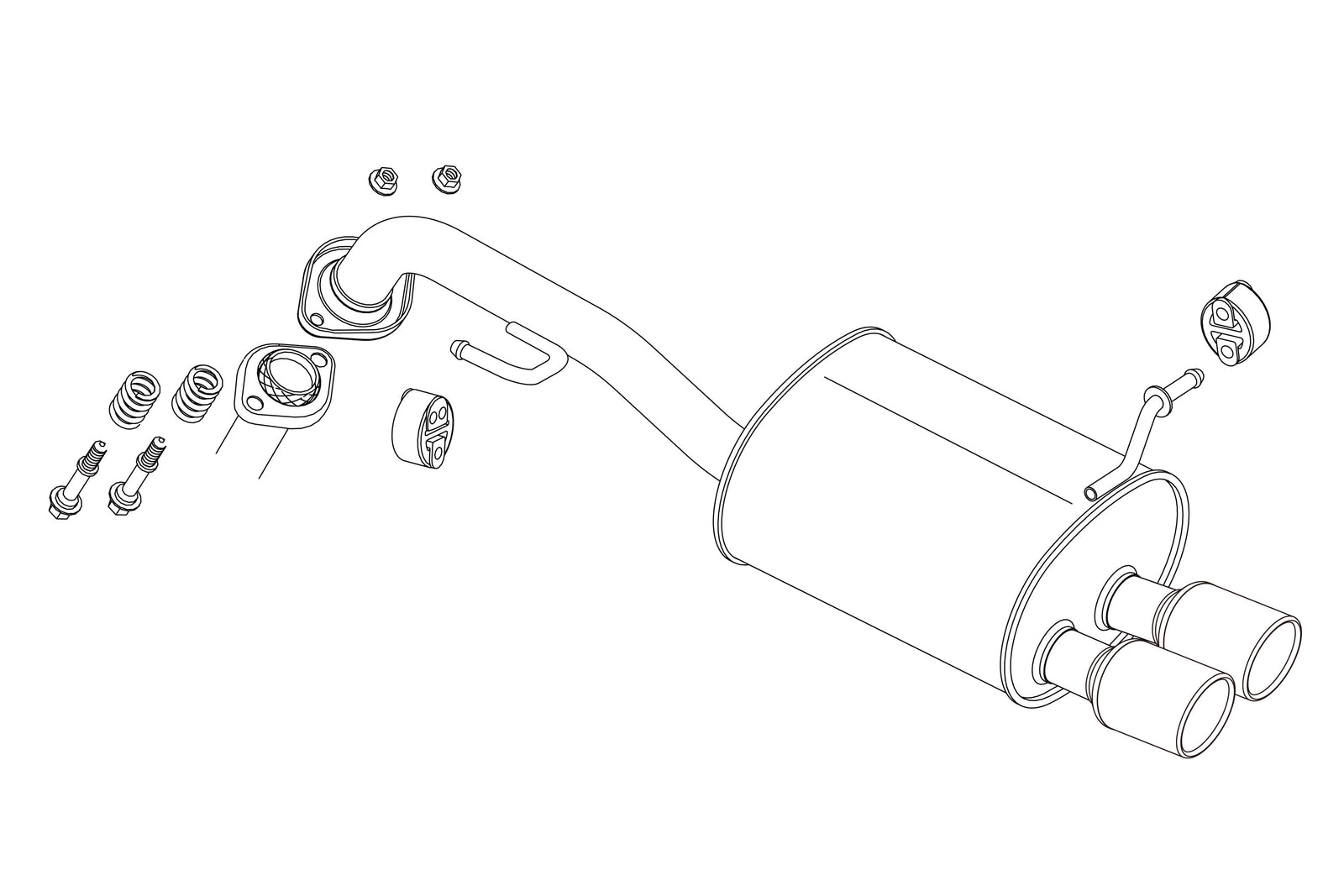 FUJITSUBO AUTHORIZE S For YARIS 1.5 2WD CVT MXPA10 340-21143