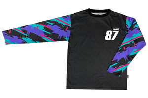 HKS OIL COLOR SLEEVE T-SHIRT DRY L 51007-AK456