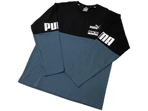 HKS LONG SLEEVE TEE PUMA BLACK XL 51007-AK480