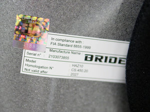 HKS 50TH BUCKET SEAT BRIDE ZETA IV FOR  51007-AK497