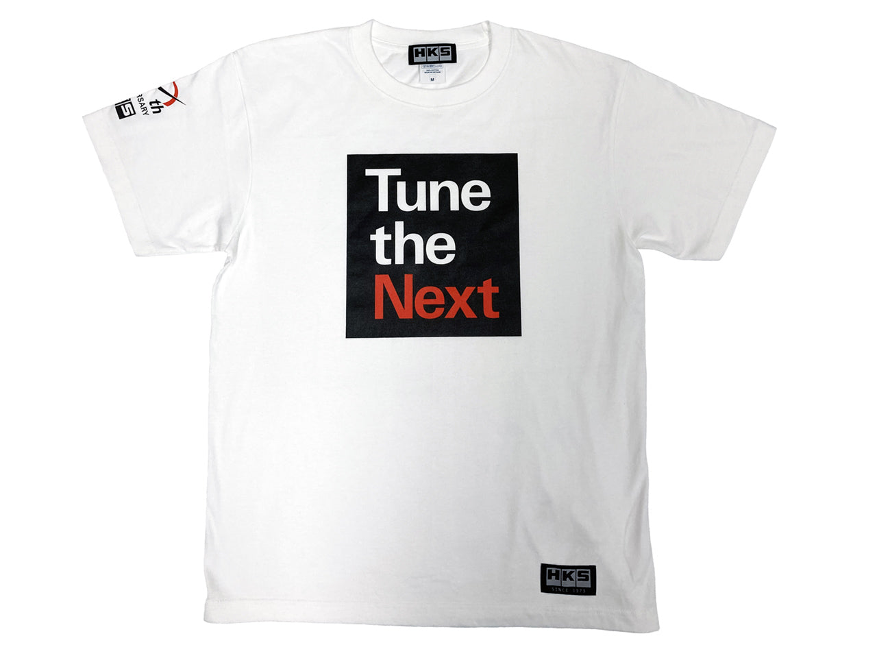 HKS 50TH T-SHIRT TUNE THE NEXT WHITE XXL 51007-AK517