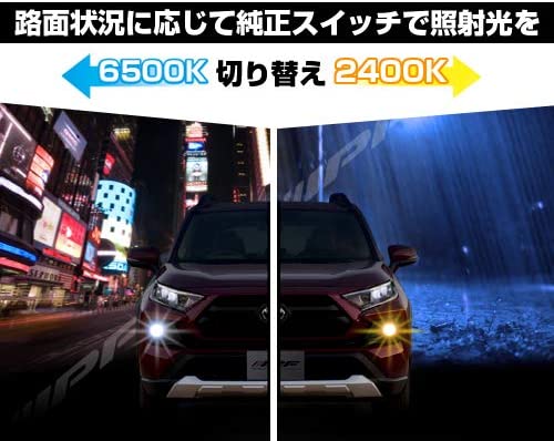 IPF DUAL COLOR FOG LAMP BULB HB4 F55DFLB