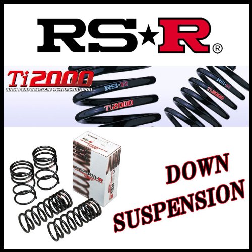 RS-R SUSPENSION TI2000 DOWN REAR FOR TOYOTA ESTIMA MCR40W 4WD  T736TWR