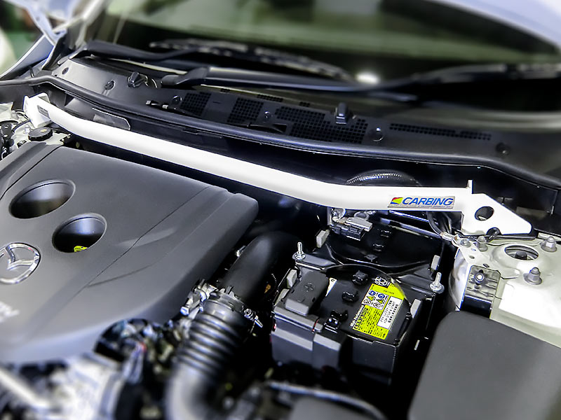 OKUYAMA STRUT TOWER BAR ALU FRONT I For DEMIO CX-3 DJ5FS DK5FW 621-425-0