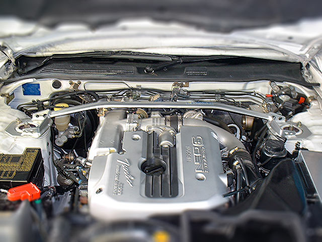 OKUYAMA STRUT BAR ALU Fr I For SKYLINE STAGEA 4WD ECR33 ER34 WGNC34 621-117-0