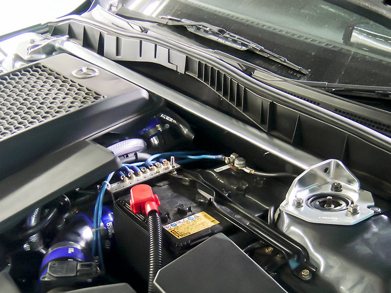 OKUYAMA STRUT TOWER BAR STEEL FRONT I For MAZDASPEED ATENZA GG3P 611-419-0