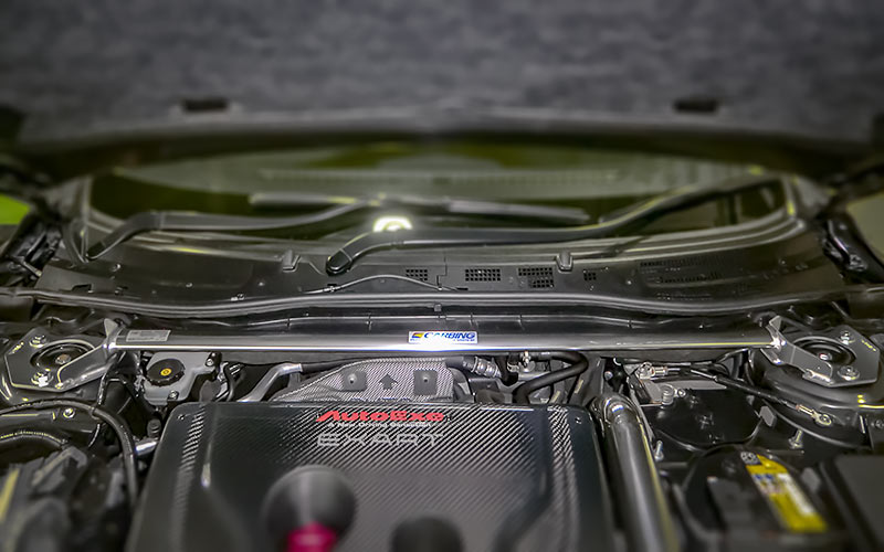 OKUYAMA STRUT TOWER BAR ALU FRONT I For AXELA SPORT BM2FS BMLFS 621-424-0