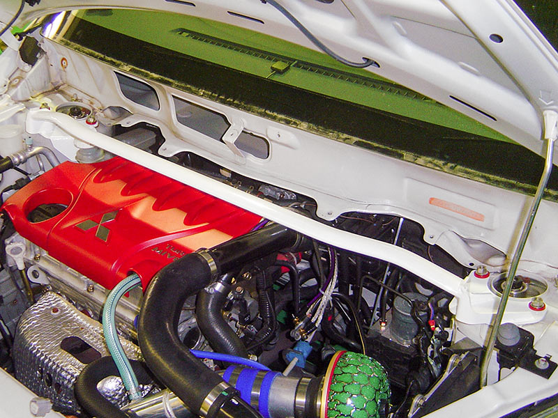 OKUYAMA STRUT BAR ALU Fr I MCS For COLT RALLIART Z27A G Z27W Z23A 641-327-0