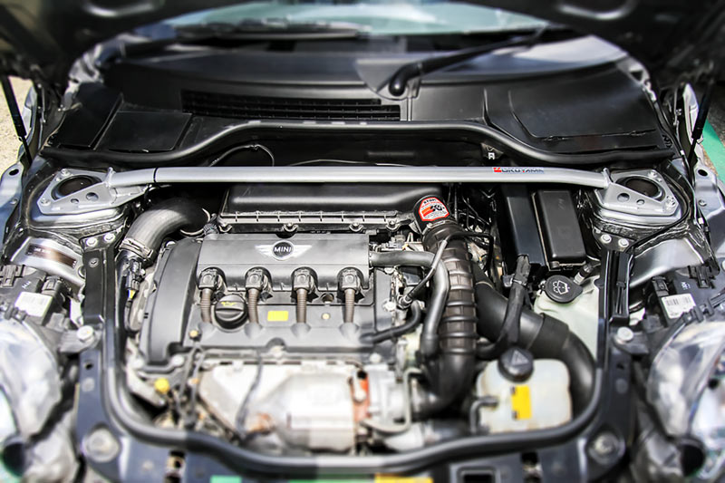 OKUYAMA STRUT BAR ALU FRONT I MCS For BMW R56 MINI COOPER S MF16S 641-734-0