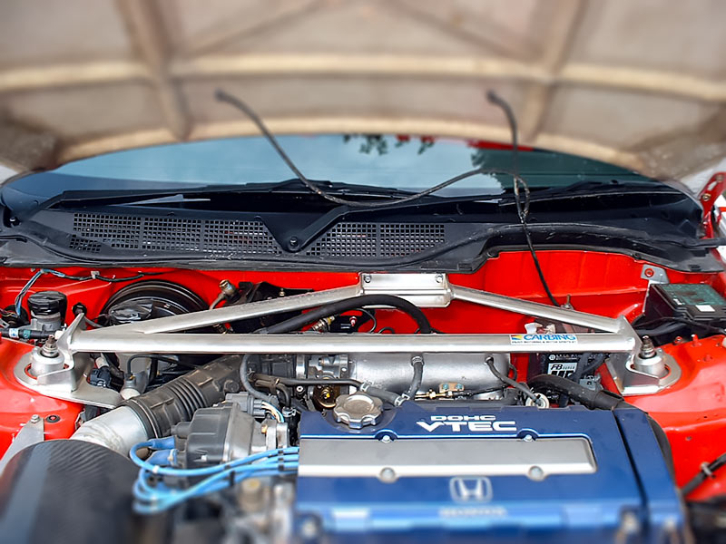 OKUYAMA STRUT TOWER BAR ALU FRONT II MCS For HONDA CIVIC TYPE R EK9 642-204-1