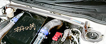 OKUYAMA STRUT TOWER BAR ALU FRONT R MCS For AIRTREK TURBO R CU2W 643-319-0