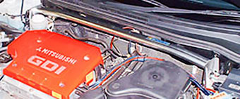 OKUYAMA STRUT TOWER BAR ALU FRONT R MCS For MITSUBISHI AIRTREK CU4W 643-319-1