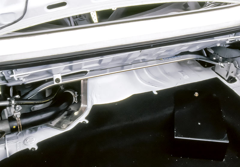 OKUYAMA STRUT TOWER BAR STEEL REAR D For EUNOS ROADSTER NA6CE NA8C 654-401-0 - Black Hawk Japan