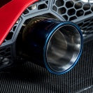 POWER CRAFT HYBRID EXHAUST MUFFLER SYSTEM BLUE TAIL WITH RACING STRAIGHT CATALYZER FOR LAMBORGHINI AVENTADOR SVJ ULTIMAE P-LA1040101-SE-BLT