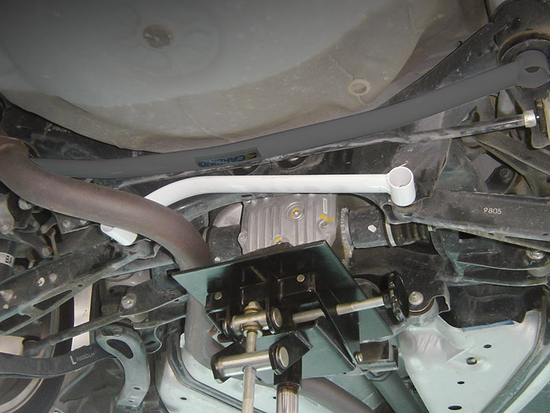 OKUYAMA LOWER ARM BAR Rr I For LEGACY FORESTER BM9 BR9 BRF SH9 SH5 690-515-0 - Black Hawk Japan