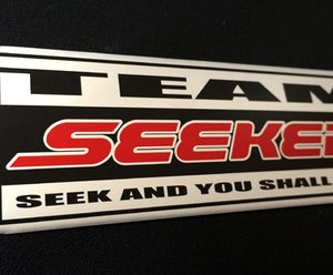 SEEKER TEAM SEEKER OFFICIAL METAL STICKER FOR  90000-TSK-000