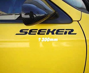 SEEKER SEEKER ORIGINAL LOGO STICKER 800MM, WHITE FOR  90000-800-WHT