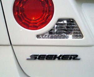SEEKER SEEKER EMBLEM BLACK CHROME FOR  90200-EBM-000