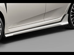 MUGEN Side Spoiler Garnish Champion White  For HONDA CIVIC TYPE R FK8 75300-XNCF-K0S0-CW