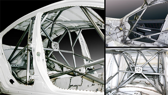 OKUYAMA ASN CERTIFIED ROLL CAGE WELDING  For SUBARU WRX STI VAB 759-525-0