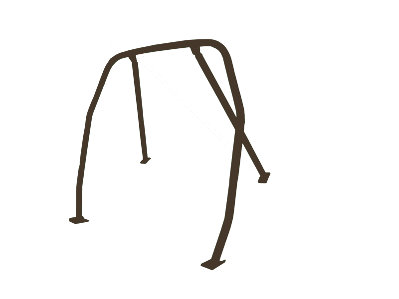 SAITO ROLLCAGE FOUR POINT STEEL (2 Seats) FOR TOYOTA SUPRA JZA70