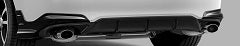MUGEN REAR UNDER SPOILER UNPAINTED FOR HONDA CIVIC FL1 84111-XNR-K0S0-ZZ