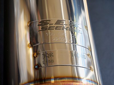 SEEKER SES STAINLESS MUFFLER KIT FOR HONDA GP5  11600-GK5-000